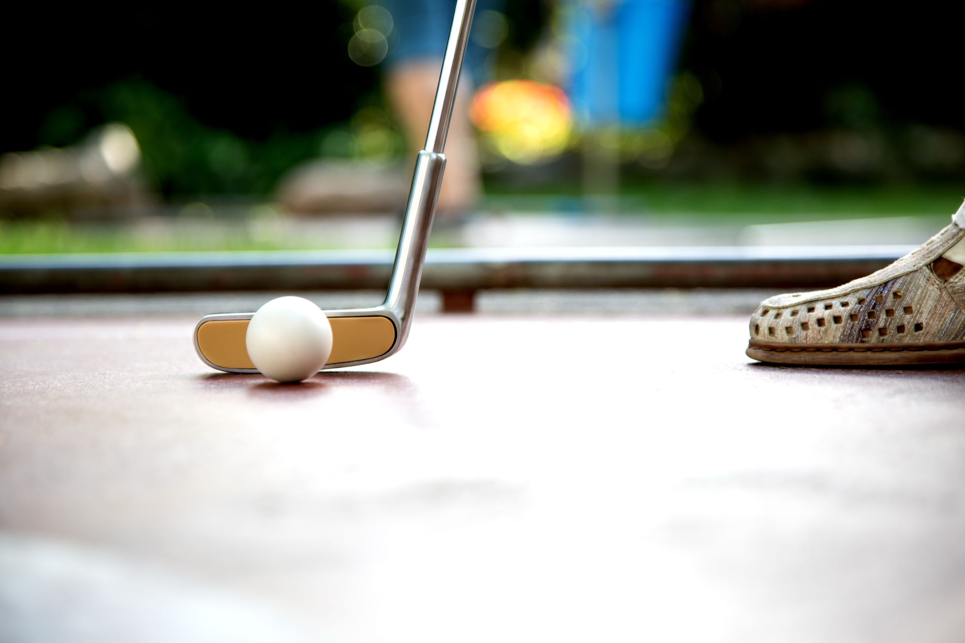 Office Golf: office during the team event